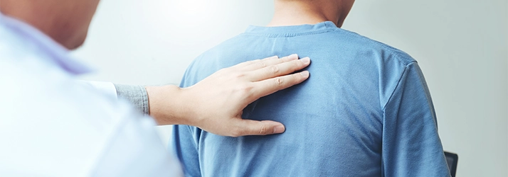 Chiropractic Tolland CT Back Exam Patient
